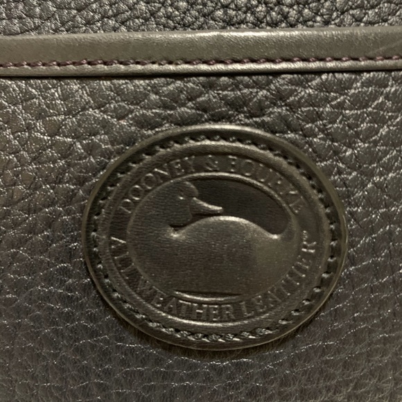 SOLD Vintage Dooney AWL Buckle Zip Top Shoulderbag - Picture 9 of 16